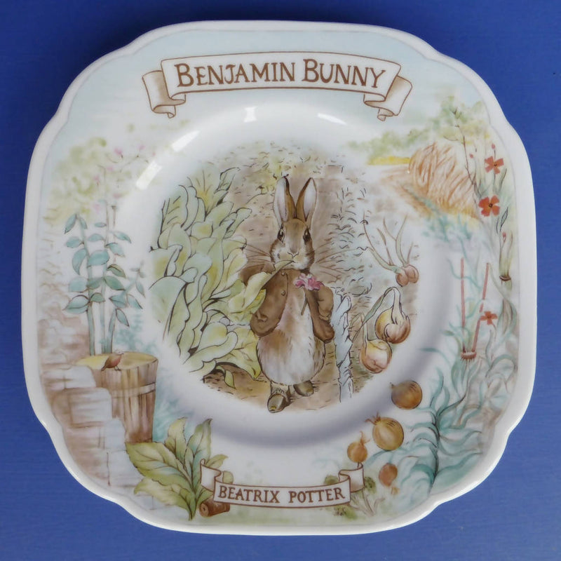 Royal Albert Beatrix Potter Tea Plate - Benjamin Bunny