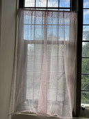 Scottish Madras By the Meter Polka Dot in Hot Pink 48” Wide to finish