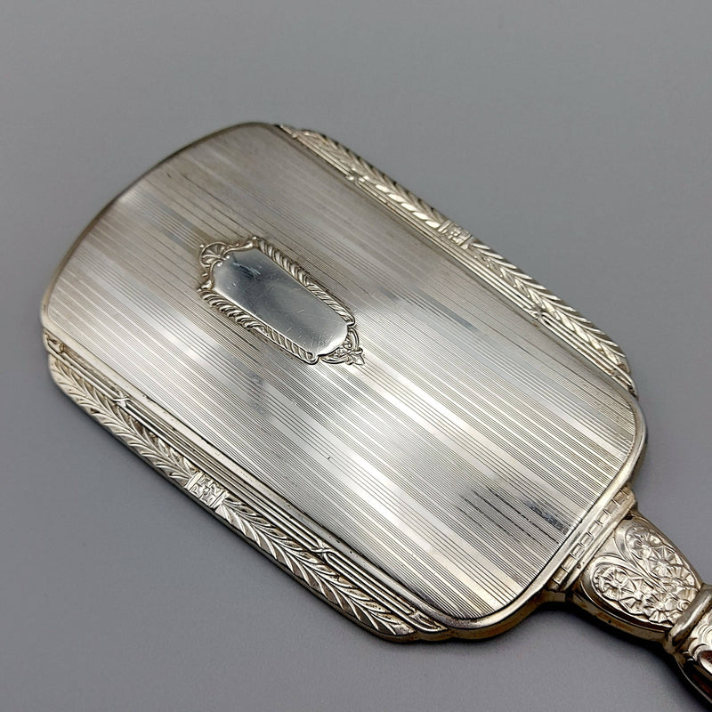 Elegant Sterling Silver Hand Mirror