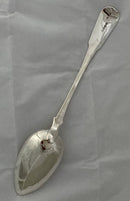 Georgian, George III, Silver Basting Spoon. London 1809 Robert Rutland. 3 troy ounces.