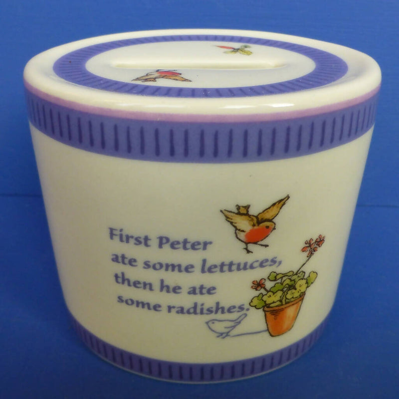 Wedgwood Beatrix Potter Money Box - Peter Rabbit