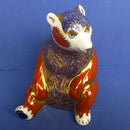 Royal Crown Derby Paperweight - Honey Bear (Boxed)