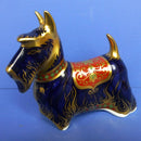 Royal Crown Derby Paperweight Scottish Terrier (Boxed)
