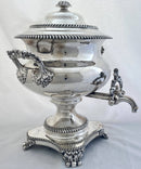Georgian Old Sheffield Plate Tea Urn, circa 1810 - 1830.