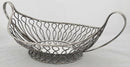 Georgian, George III, Old Sheffield Plate Rope Twist Cake Basket, circa 1770.