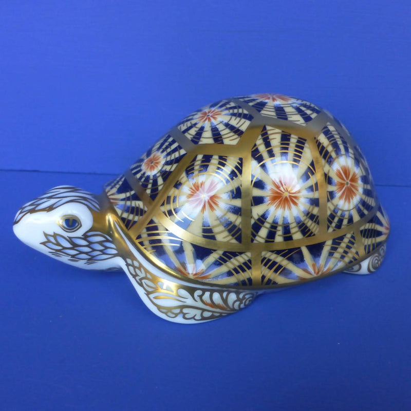 Royal Crown Derby Paperweight Indian Star Tortoise