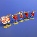 Royal Doulton Bunnykins Oompah Band Set DBH86-DBH90 (Boxed)