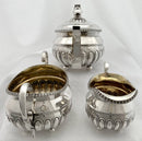 Georgian, George III, Scottish silver tea service. Edinburgh 1811 James McKay. 42 troy ounces.