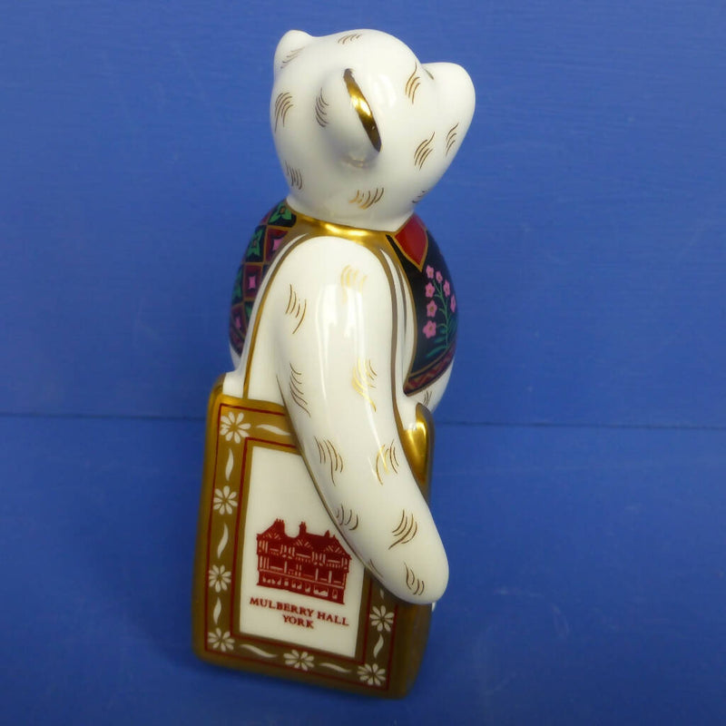 Royal Crown Derby Miniature Teddy Bear - Mulberry Hall Shopper