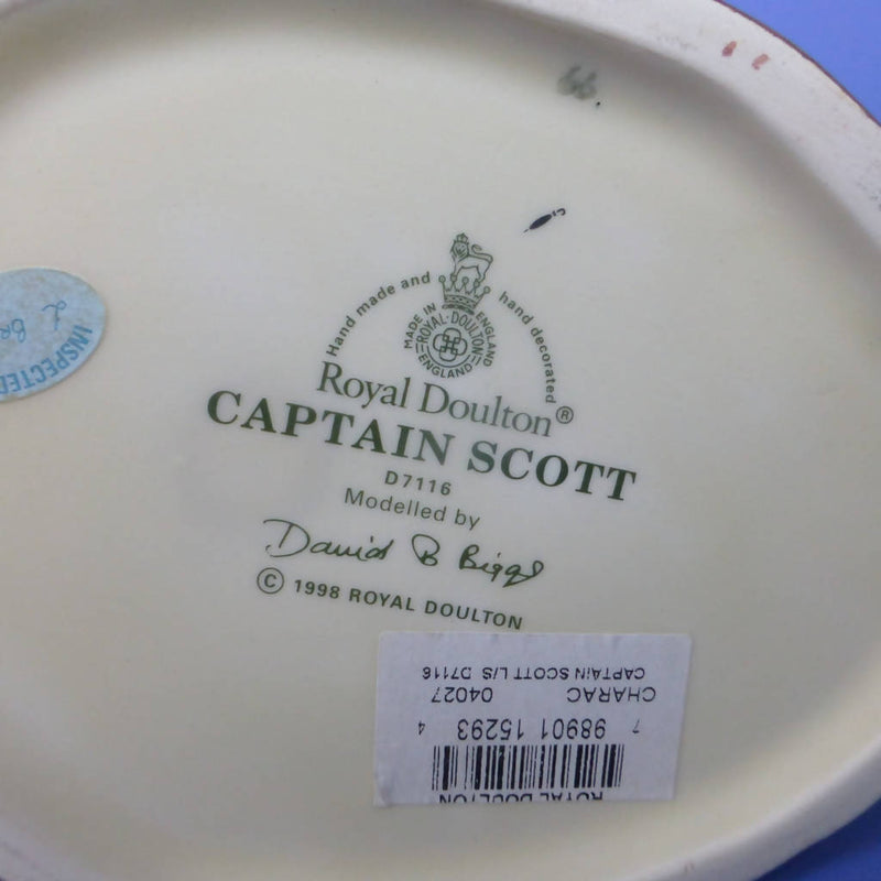 Royal Doulton Large Character jug Captain Scott D7116