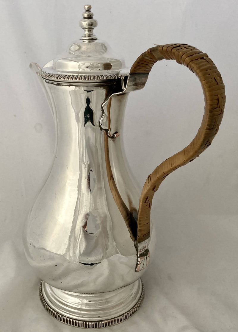 Georgian, George III, Old Sheffield Plate Hot Water Jug, circa 1770 - 1800.