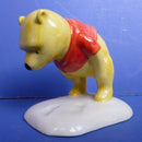 Royal Doulton Winnie the Pooh Figurine - Pooh and The Paw-Marks (Boxed)