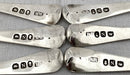 Georgian, George III, Six Silver Teaspoons. London 1808 Robert Rutland. 3.3 troy ounces.
