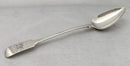 Georgian, George III, Provincial Silver Basting Spoon. Exeter 1813 William Welch II. 4.2 troy ounces.