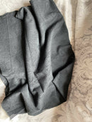 Katia toile black pure Cotton lace Curtain Panelling to finish 51”/100”