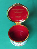 Halcyon Days Limited Edition Time Capsule 2000 Enamel Gift Box No. 628