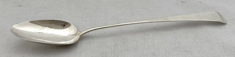 Georgian, George III, Silver Basting Spoon. London 1801. 2.4 troy ounces.