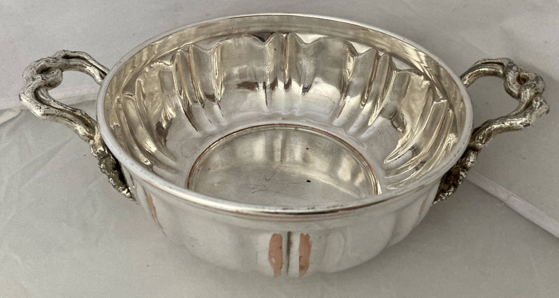 19th Century French Silver Plate on Copper Lidded Tureen.