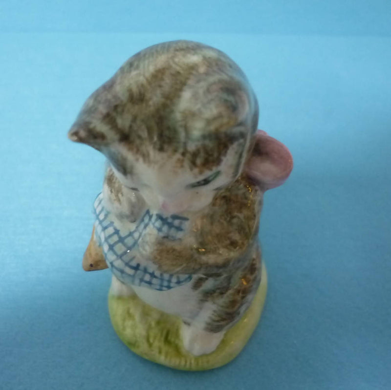 A Beswick Beatrix Potter Figurine Miss Moppet BP3a - In Excellent Condition