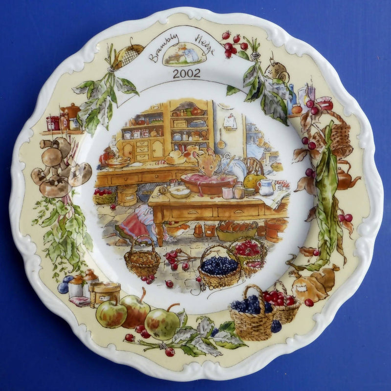 Royal Doulton Brambly Hedge 2002 Year Plate