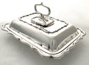 Art Nouveau Silver Plated Entree Dish & Cover. Asprey London, circa 1905.