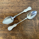 Pair of Austro-Hungarian silver tablespoons