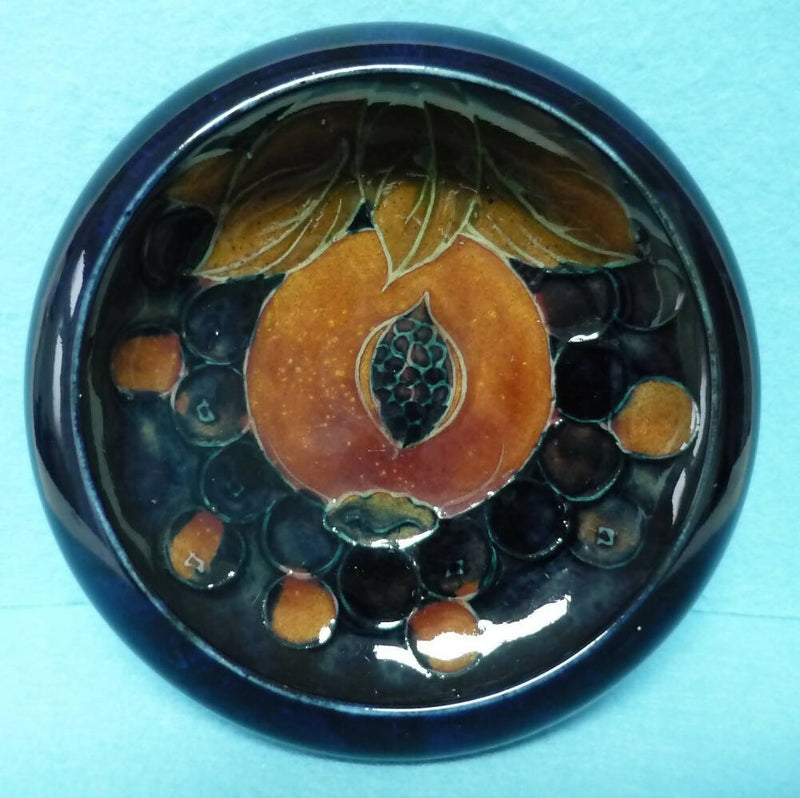 Moorcroft Bowl c1918-1926 in the Pomegranate Design by William Moorcroft