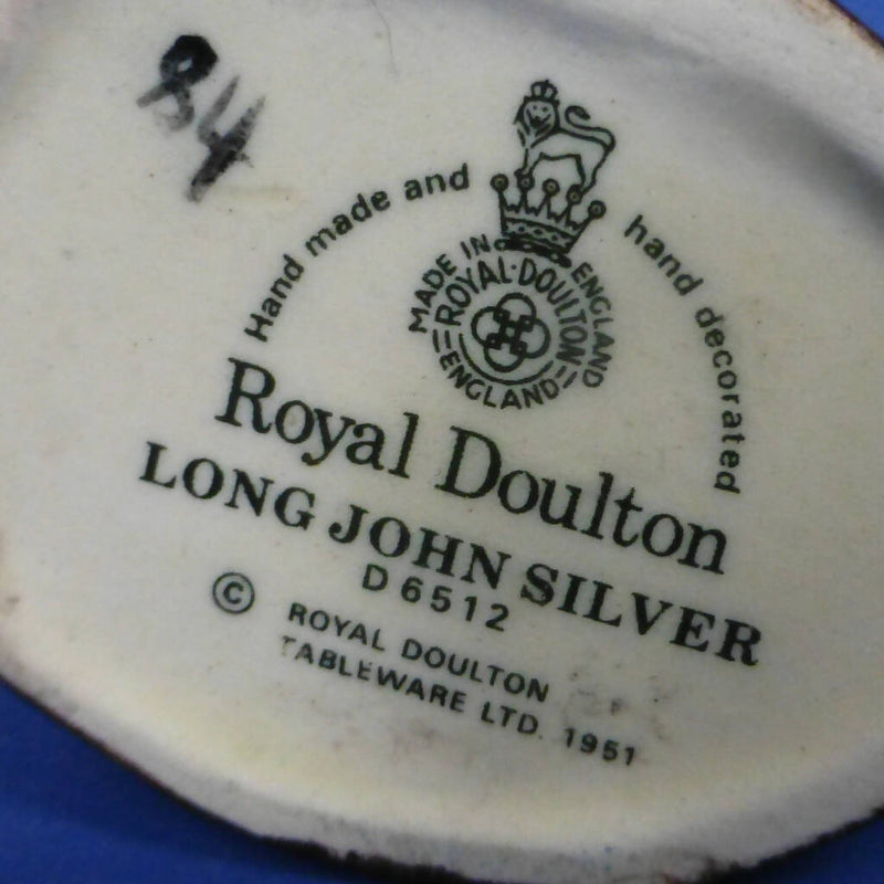 Royal Doulton Miniature Character Jug - Long John Silver D6512