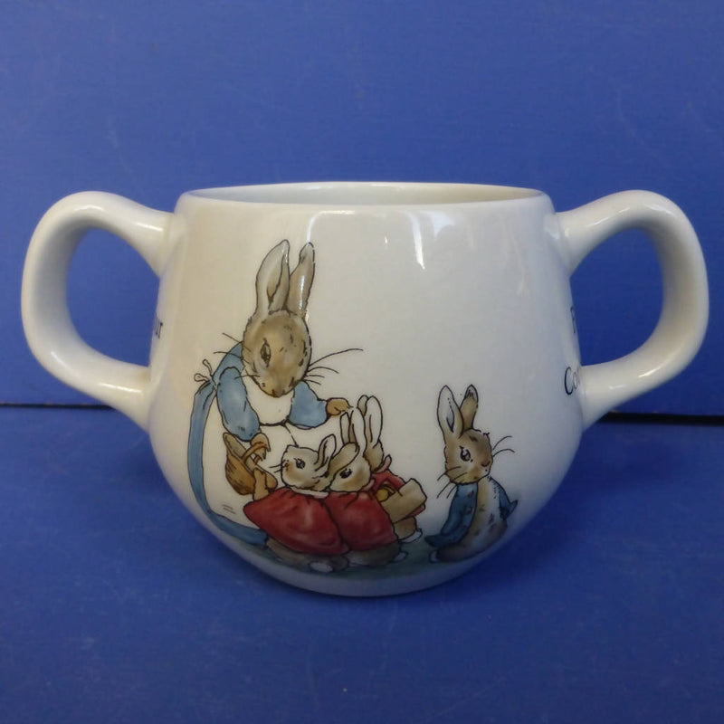 Wedgwood Beatrix Potter Two Handled Peter Rabbit Beaker