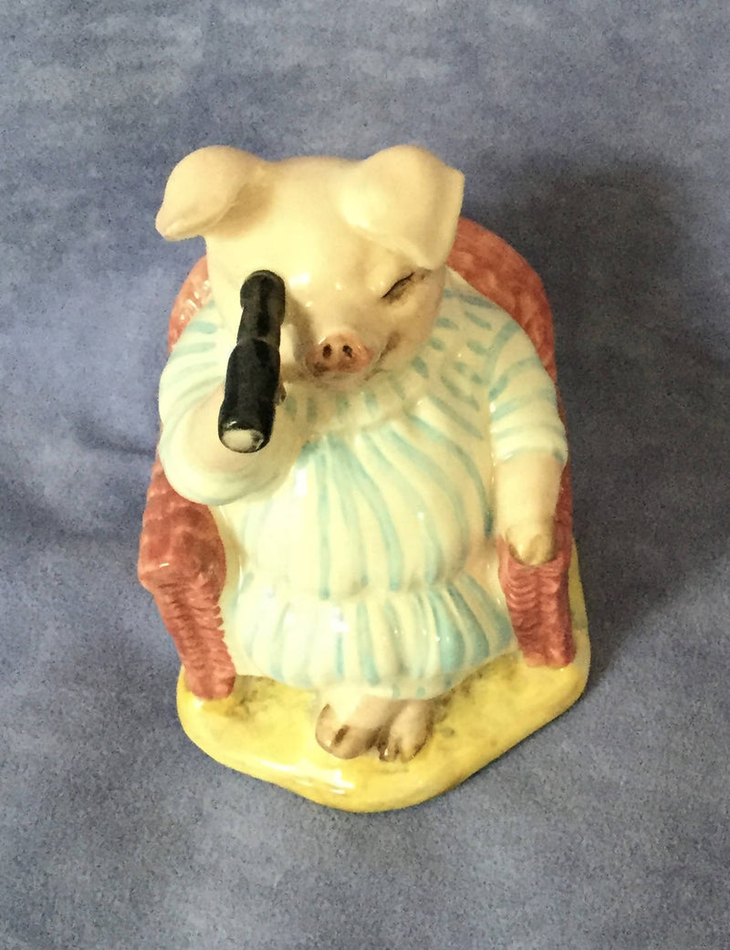 Beswick Little Pig Robinson Spying figure Beatrix Potter figurine