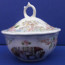 Royal Doulton Brambly Hedge Butterfly Powder Bowl - Poppy's Bedroom