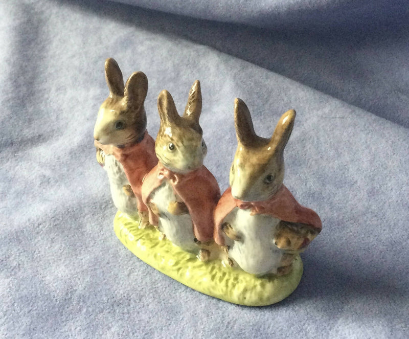 Beswick Flopsy Mopsy Cottontail Figure Beatrix Potter Rabbit figurine BP4