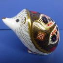 Royal Crown Derby Paperweight - Old Imari Hedgehog