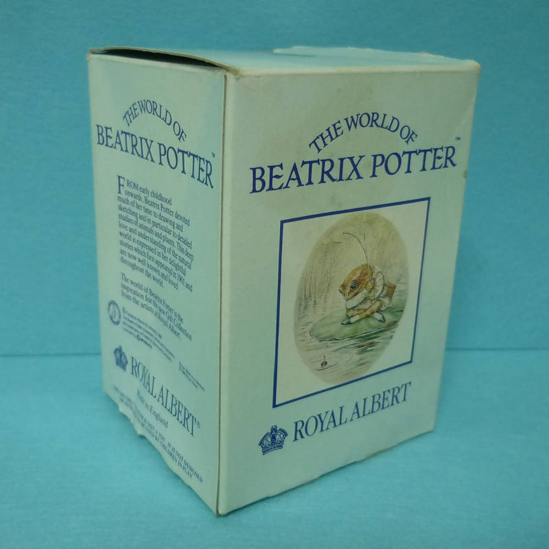 A Boxed Royal Albert Beatrix Potter Figurine Jeremy Fisher in Excellent Condition