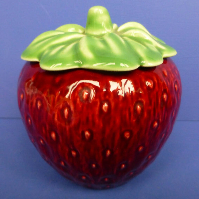 Sylvac Strawberry Jam / Preserve Pot Model No 585