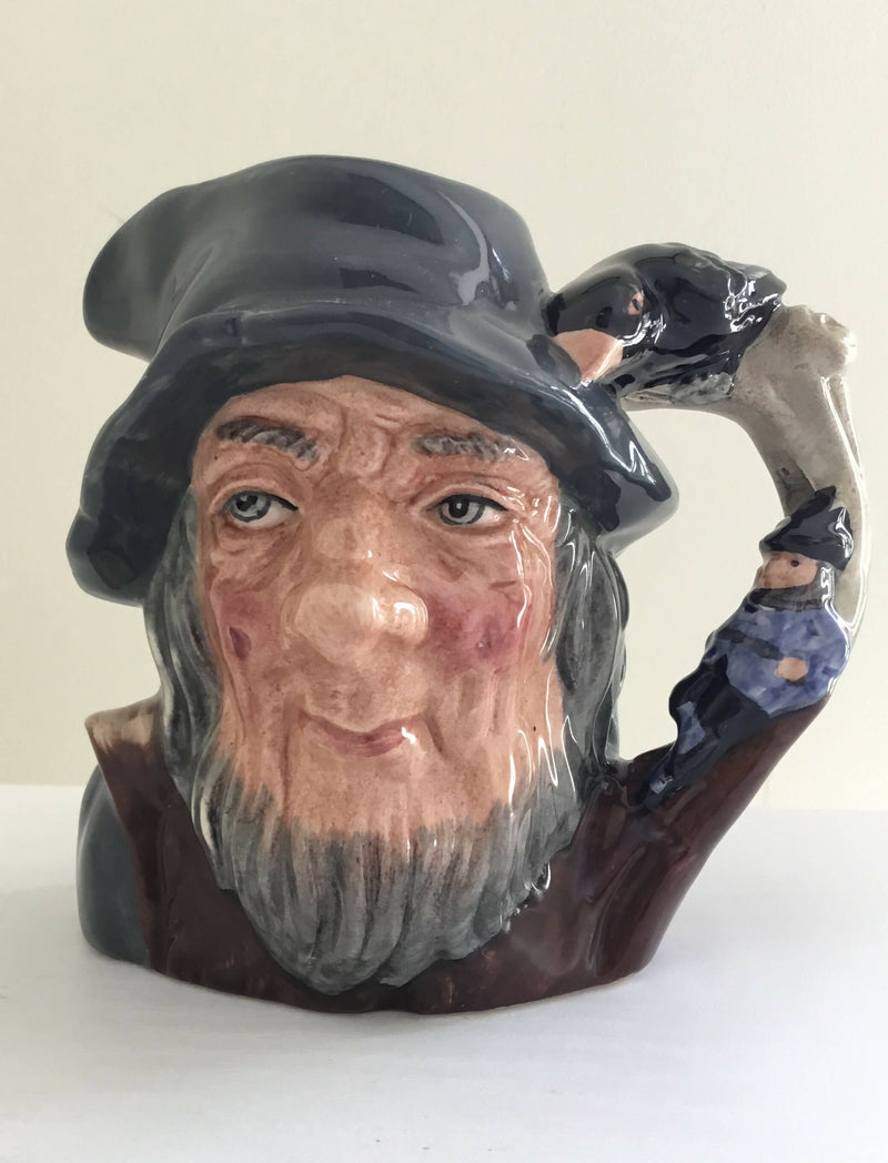 Royal Doulton Rip Van Winkle Character Jug small version.