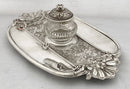 Victorian Silver Plated Inkstand. Elkington & Co, circa 1880.