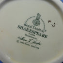 Royal Doulton Small Character Jug Shakespeare D6938