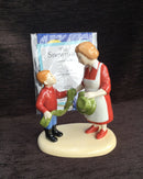 Coalport Snowman figure Coalport Limited Edition snowman Coalport Thanks Mum figurine Boxed