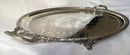 Early Victorian twin handled, silver plated and crested oval serving tray. Thomas Wilkinson, circa 1840 - 1860.