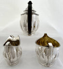 Georgian, George III, Silver Tea Set. London 1802 Solomon Hougham. 32.9 troy ounces.