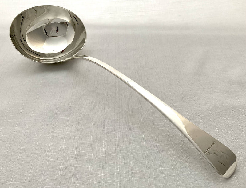 Georgian, George III, Silver Soup Ladle. London 1810 Thomas Dicks. 7 troy ounces.