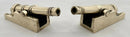 Pair of Portsmouth Navy Week Brass Naval Cannon.