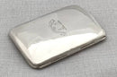 Edwardian Silver Cigarette Case. London 1904 Charles & George Asprey. 1.6 troy ounces.
