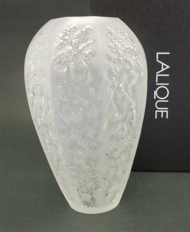 New Lalique: Large Sakura vase