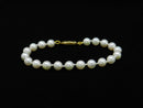 Cultured Pearl Bracelet Gold Clasp