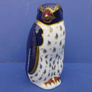 Royal Crown Derby Paperweight Rockhopper Penguin