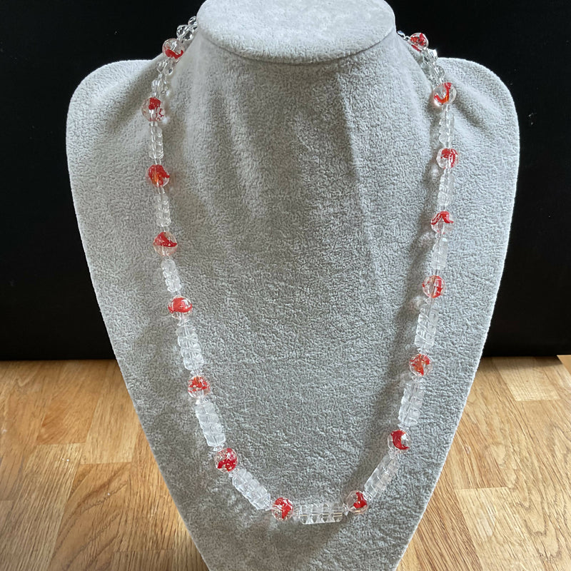 1930’s crystal bead necklace