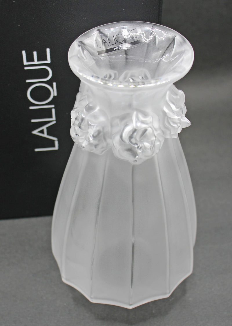 Lalique Oeillets/Carnations vase