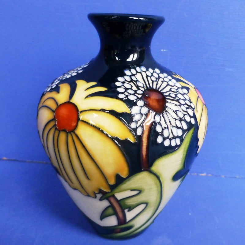 Moorcroft Trial Vase - Daisy May By Kerry Goodwin